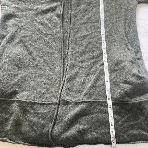 NOT SHY Sweater 100% Cashmere Size small  Duster Open Cardigan Made In France - Picture 10 of 10